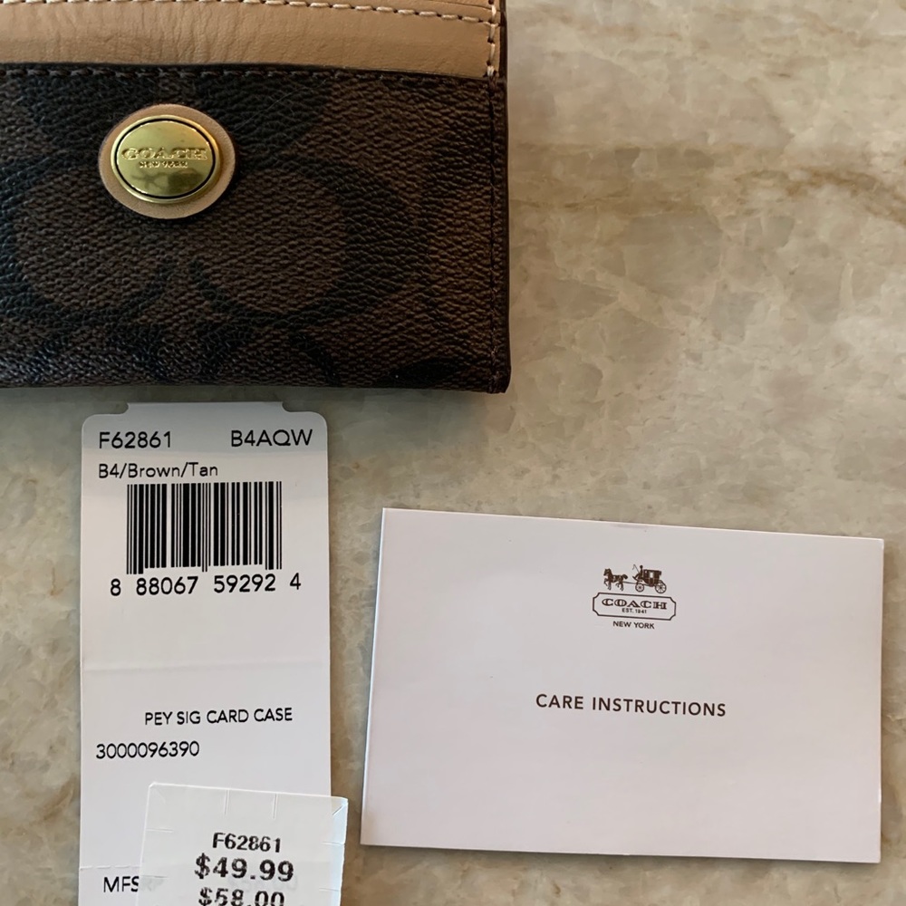 Coach Card Case - Picture 8 of 10